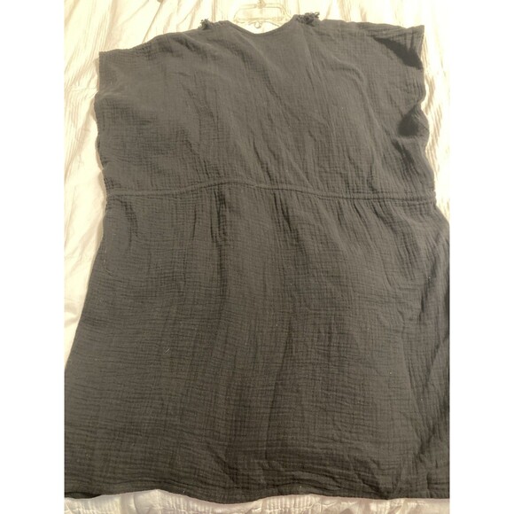 Echo Womens Black Swim Cover Up One Size Lightweight Vacation Pool Beach - Picture 7 of 7